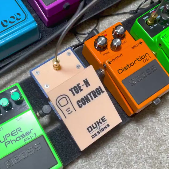 Toe-N Control v1: Universal Expression Guitar Pedal - PRE-ORDER - Add Expression Control to Nearly Any Pedal!